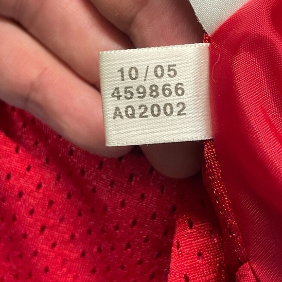adidas Remix US 971 Jacket Men's Medium Red 1/2 Zip Lined Hooded Water Resistant - Picture 12 of 16
